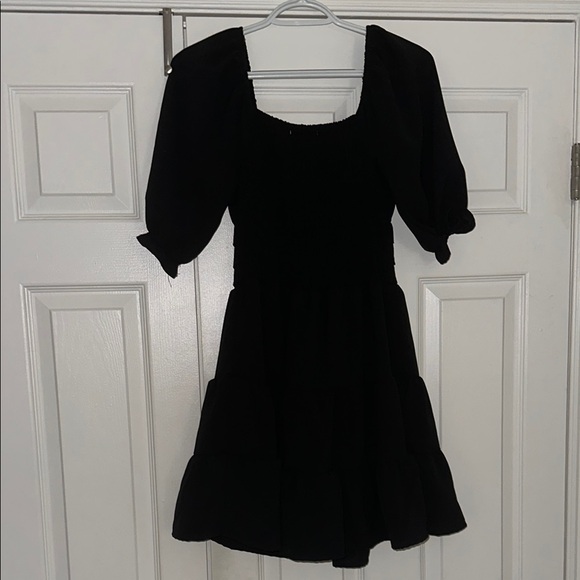 Liberty Love Black Tiered Dress Size S - Picture 6 of 8